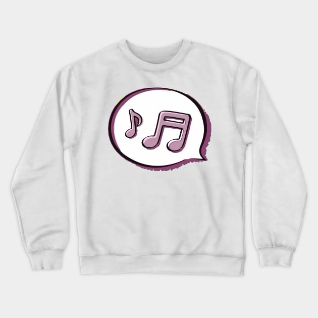 BTS butter music note Crewneck Sweatshirt by Oricca